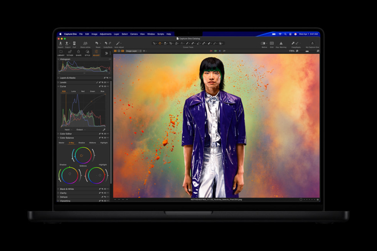 MacBook Pro with M5 Max running LM Studio and Xcode