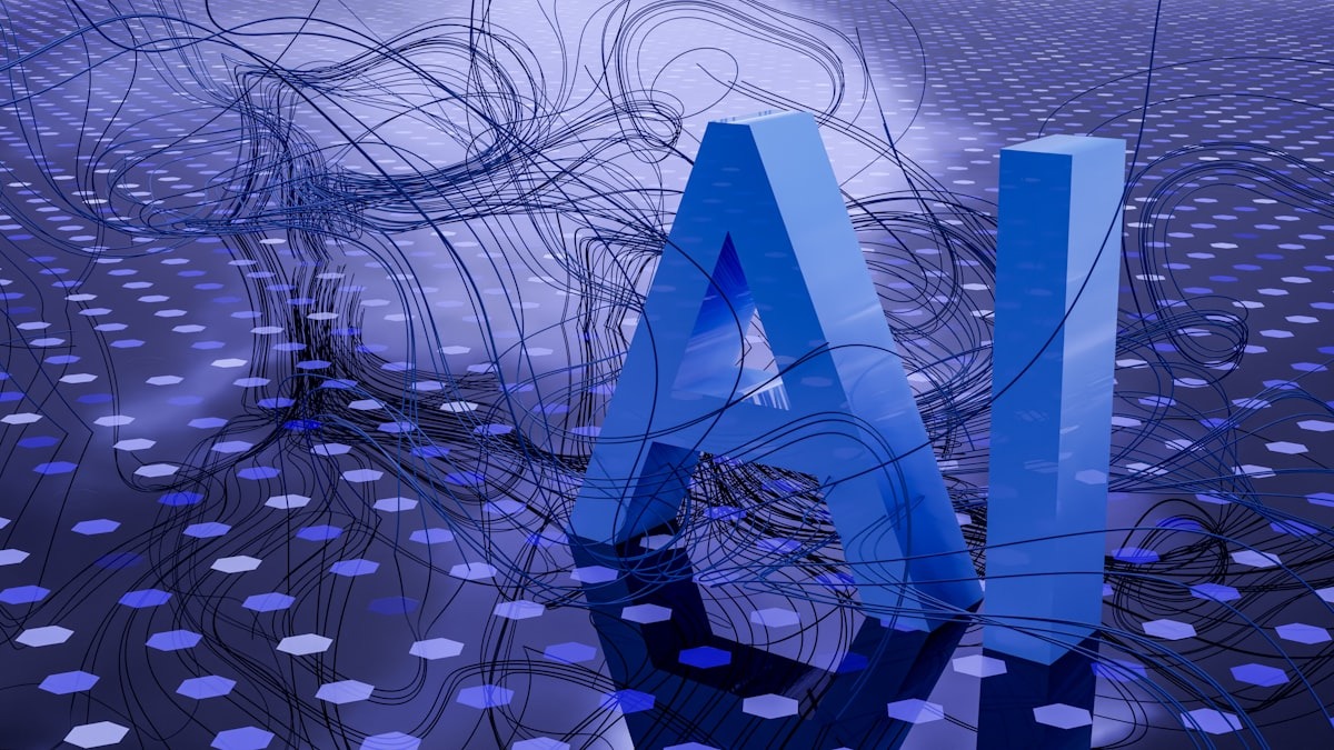 An AI agent navigating complex digital environments to complete multi-step tasks