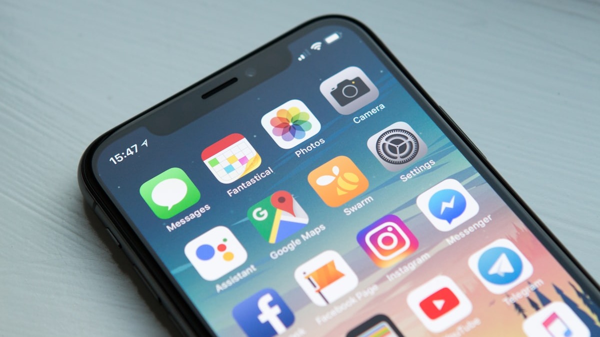 A smartphone home screen showing app icons - ChatGPT uninstalls surged 295% in the days after the Pentagon deal was announced